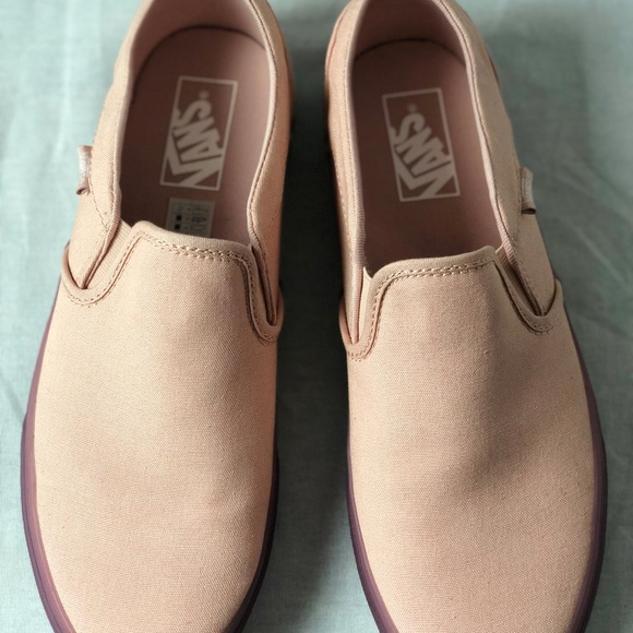 Vans Unisex Slip-On Shoes Lite Sepia Rose Surf. - Picture 7 of 7